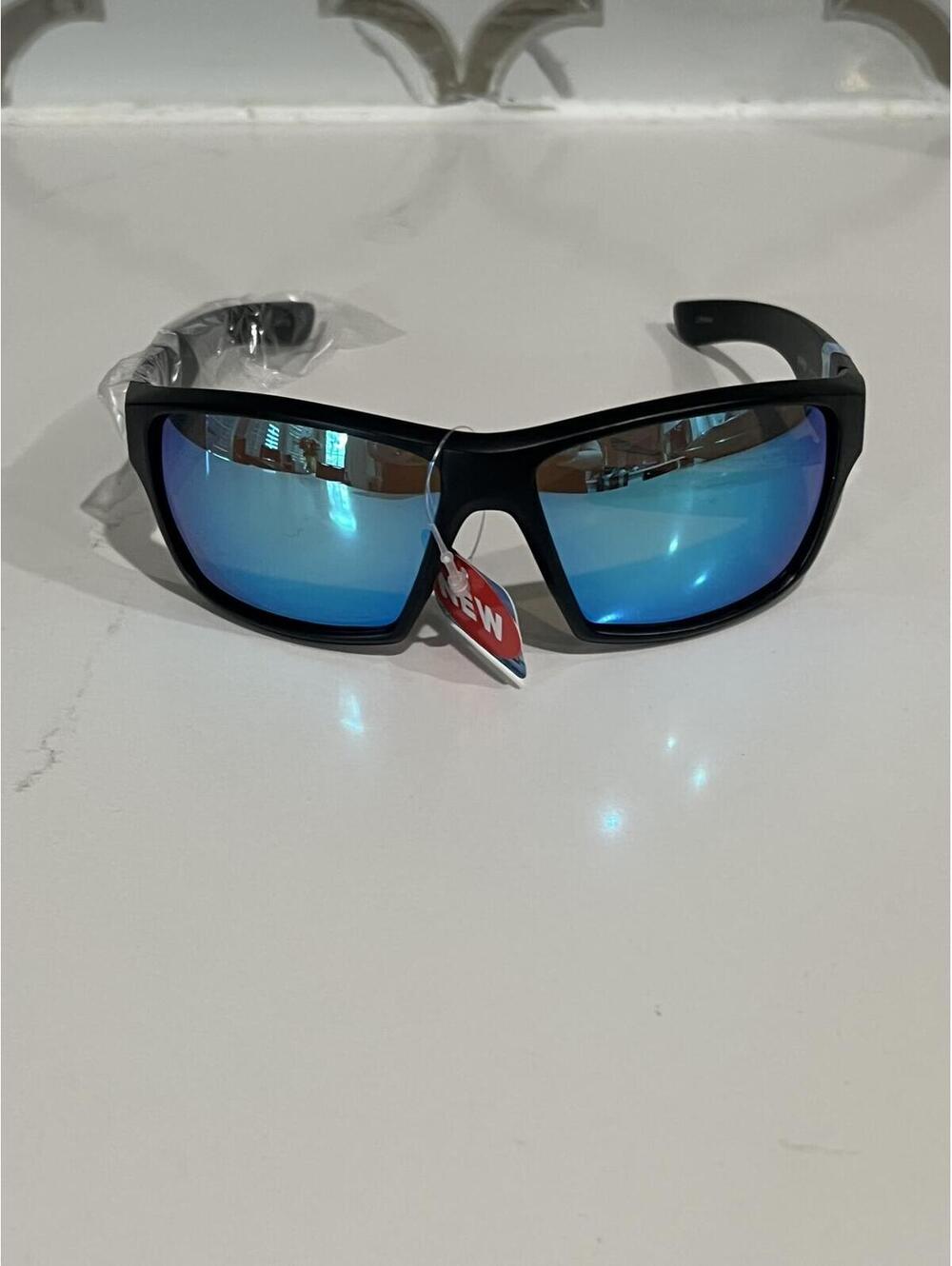 Pugs PZ1 Active Elite Sunglasses Black  with Blue Tinted Lenses